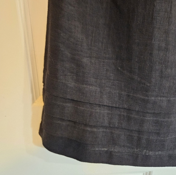 Black linen dress - Picture 9 of 10